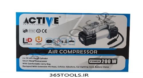 کمپرسور باد فندکی اکتیو تولز مدل AC1412BS